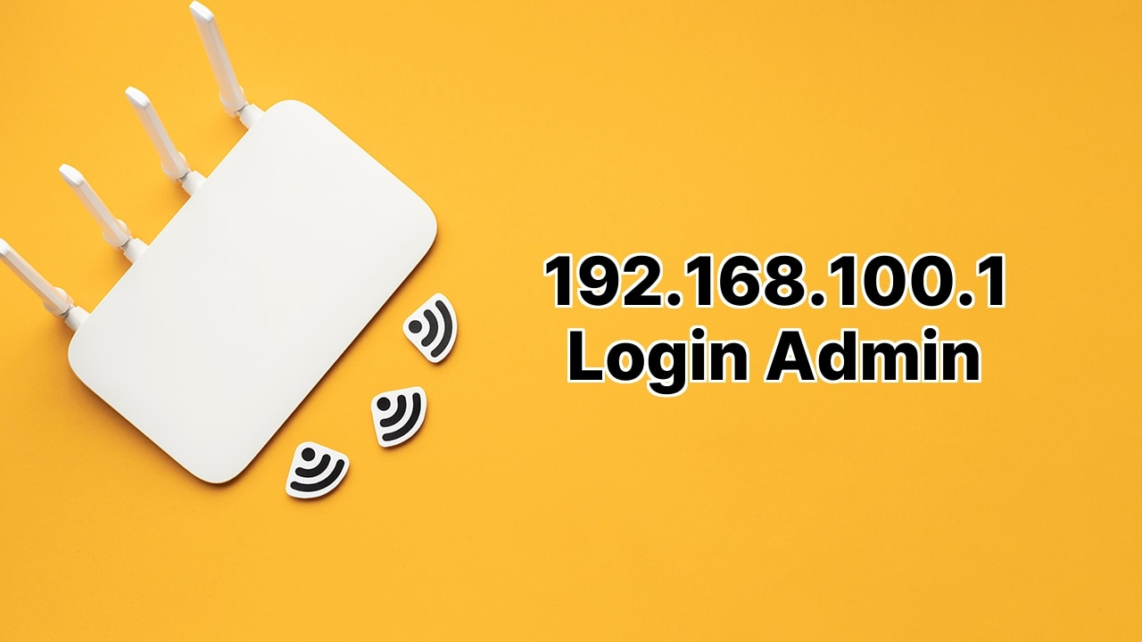192.168.l00.1 Router Login Guide & Secure WiFi Setup Tips