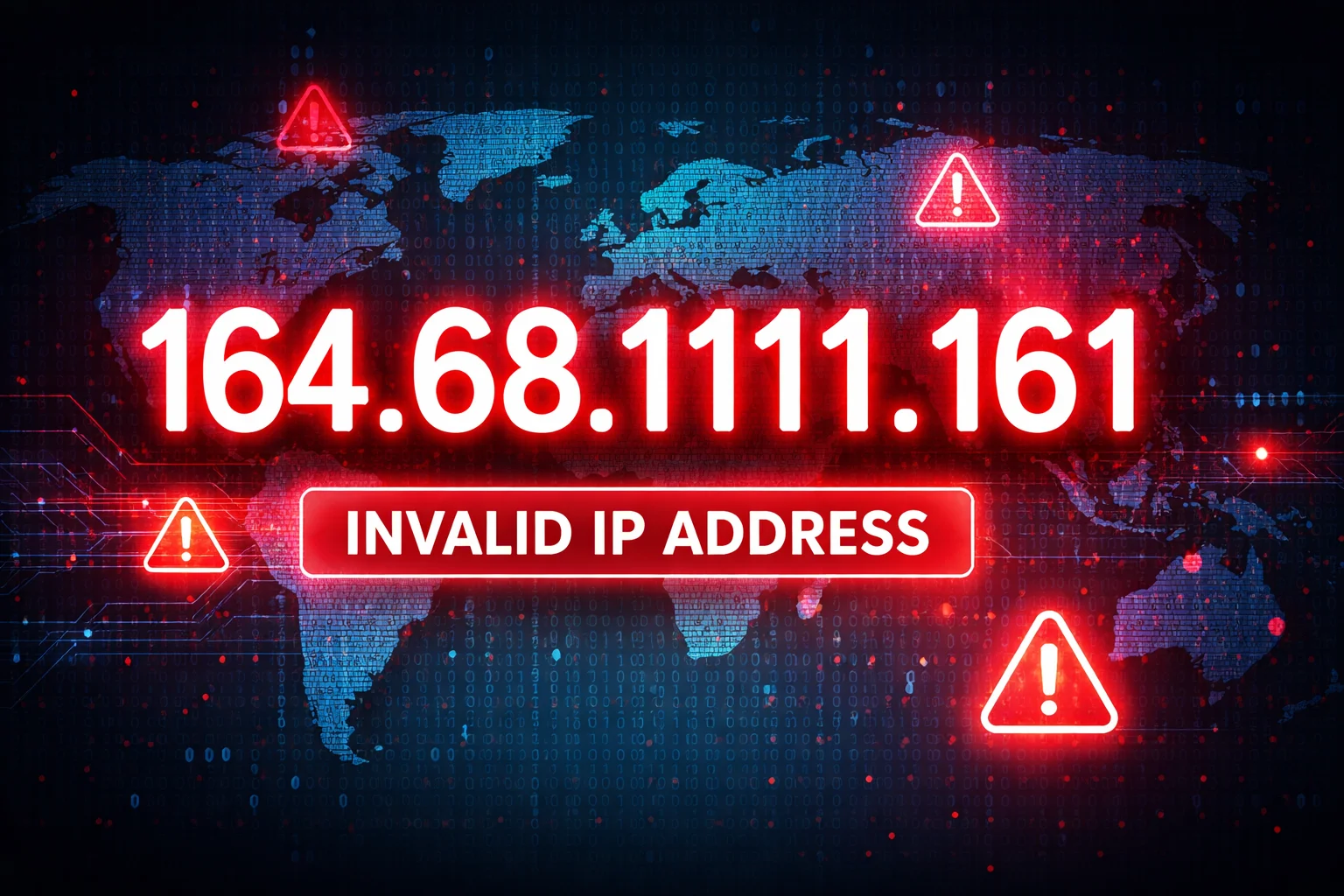 164.68.1111.161 Explained: Invalid IP Address, Network Errors, and Cybersecurity Meaning